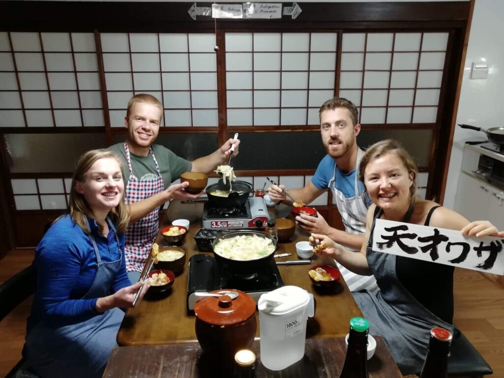 ほうとう作り体験