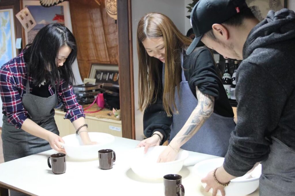 ほうとう作り体験