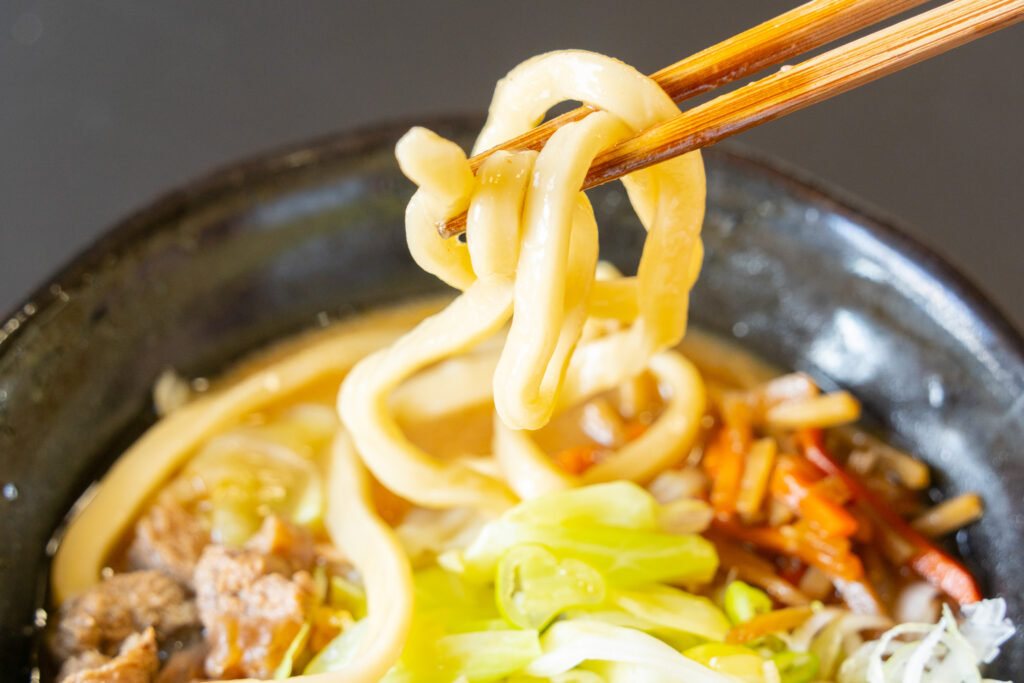 吉田のうどんランチ　河口湖